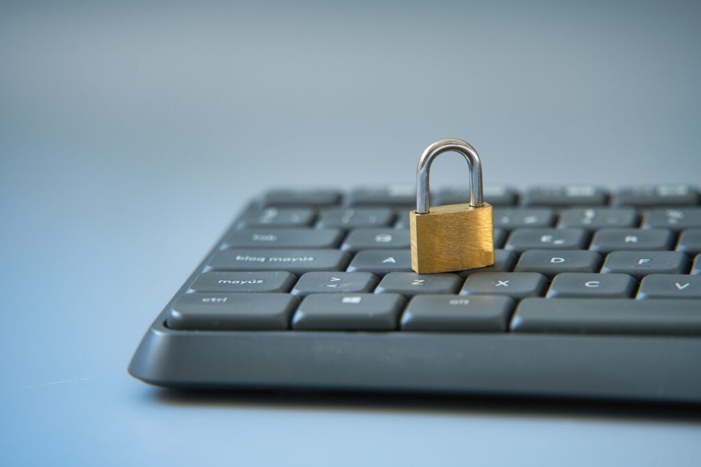 Internet Network Security Concept. Cyber defense